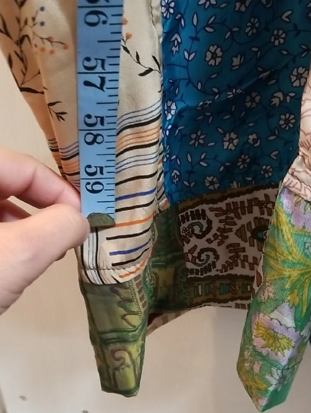 Bohemian Patchwork Overalls - Multicolor - Picture 6 of 6